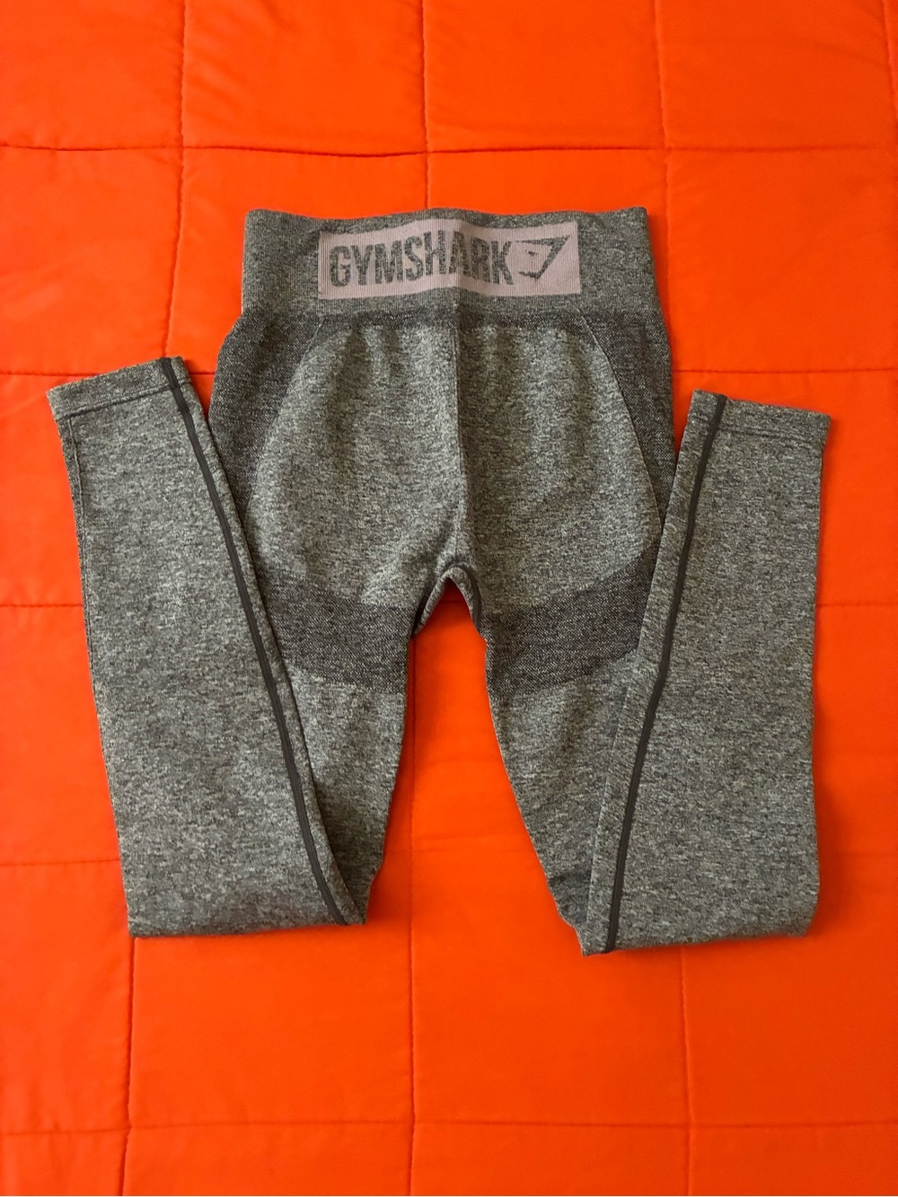 GymShark Leggings Women Small Gray Athletic Gym & Running Workout Training